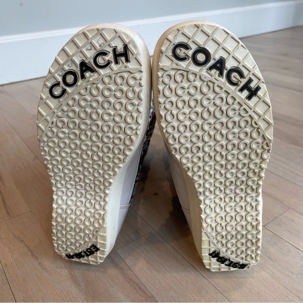 COACH Snow Boots | Peggey Multicolor Lace Up | Shearling Lined | 7 - Picture 12 of 14